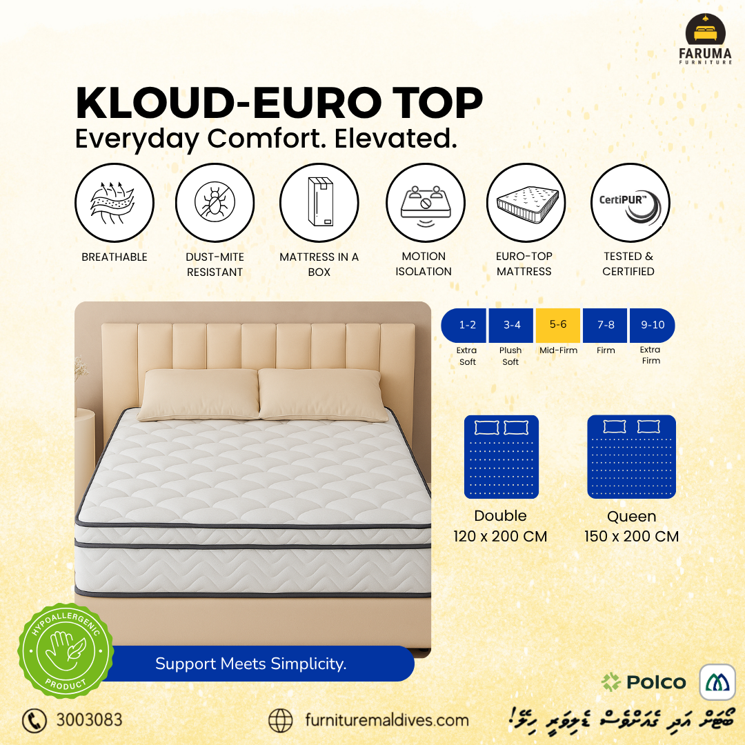 Kloud Euro Top Mattress