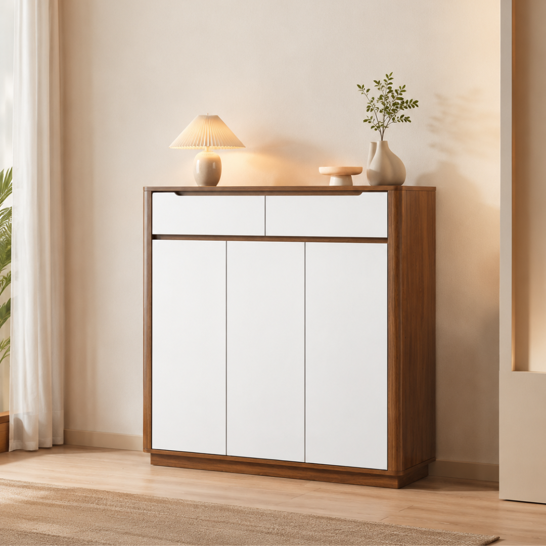AVANA Veneer Shoe Cabinet