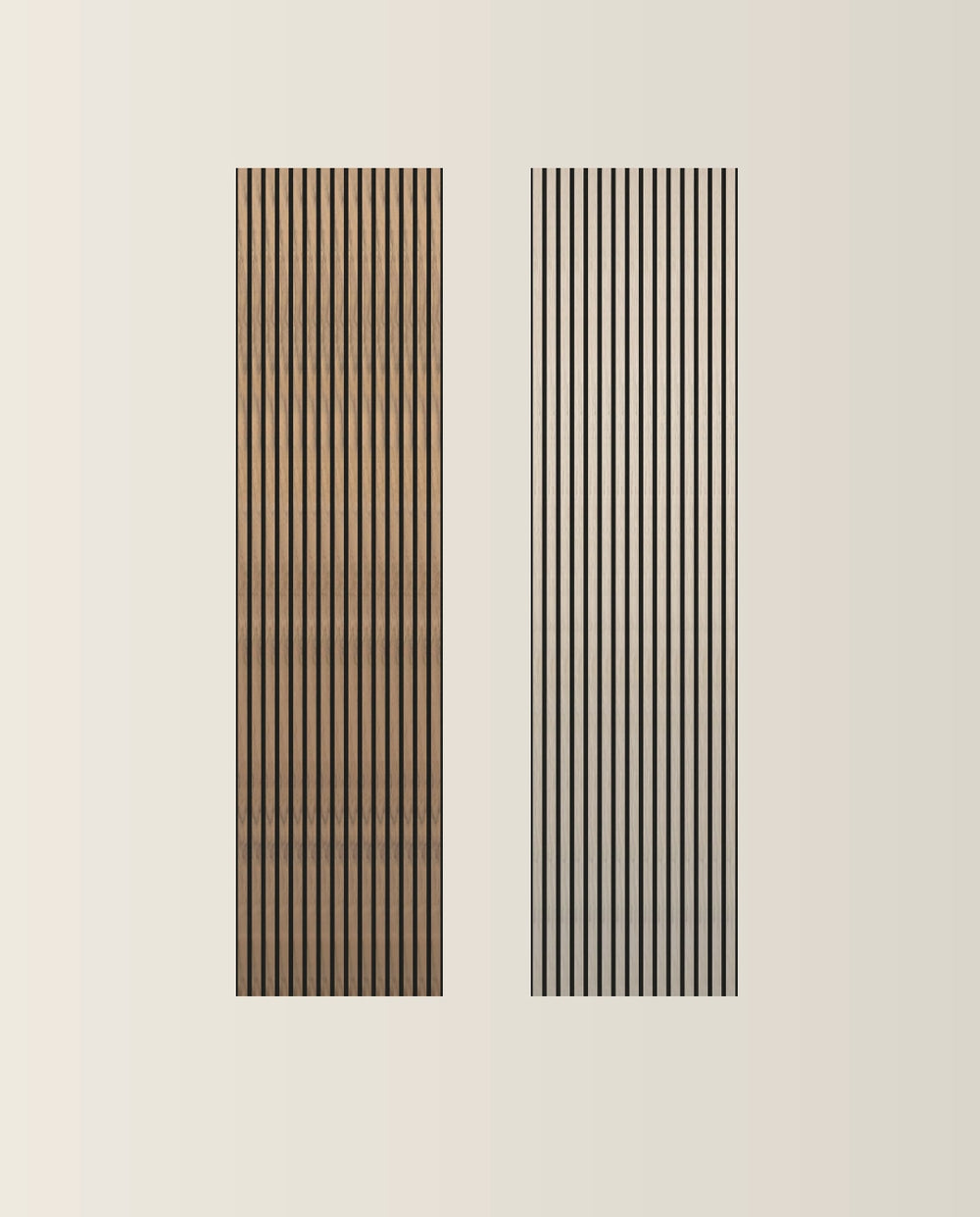 Acoustic wall panel product finish