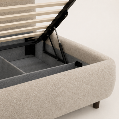 ZULFA Premium Luxe Cloud Storage Bed