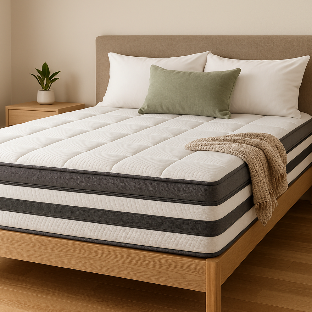 3-Zoned Ortho 30 cm firm hybrid mattress by Faruma Furniture Maldives