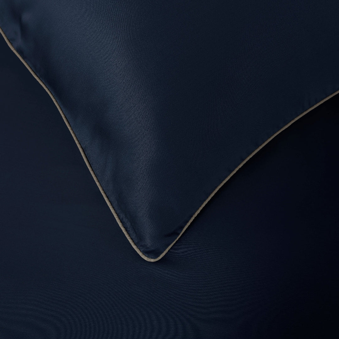 TENCEL™ Lyocell Prussian Blue + Grey