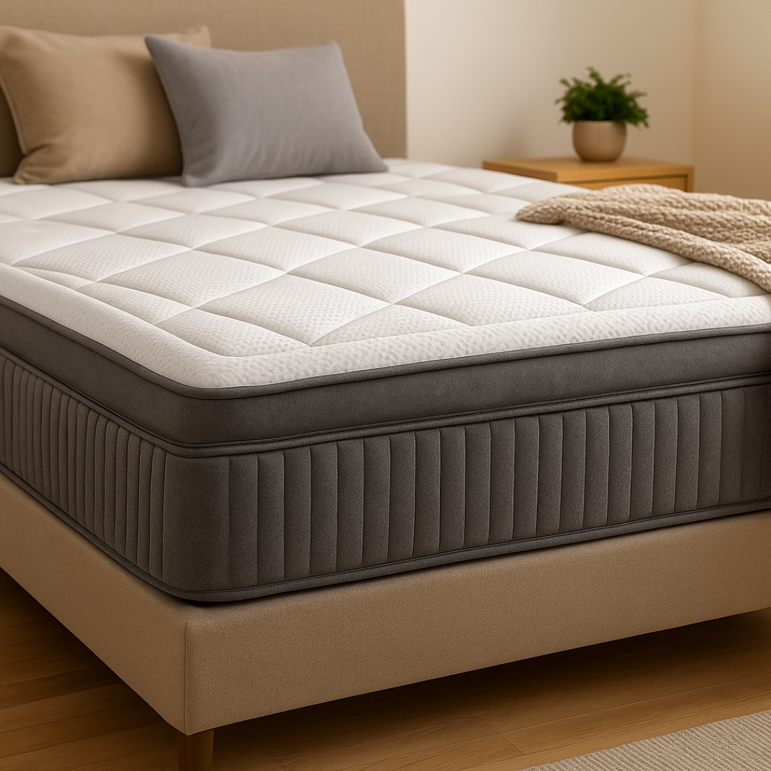 Dream Suite 35 cm balanced mid-firm hybrid mattress by Faruma Furniture Maldives