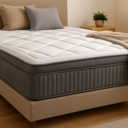 Dream Suite 35 cm balanced mid-firm hybrid mattress by Faruma Furniture Maldives