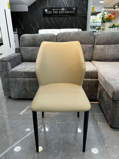 MOCHA Dining Chair — actual chair front view