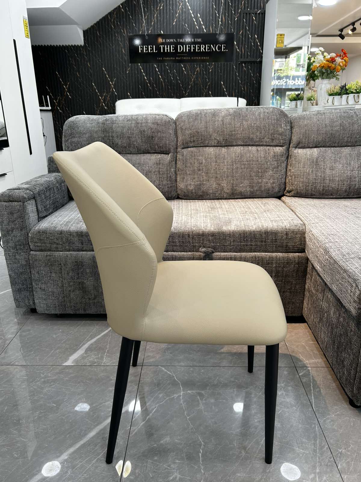 MOCHA Dining Chair — actual chair detail view