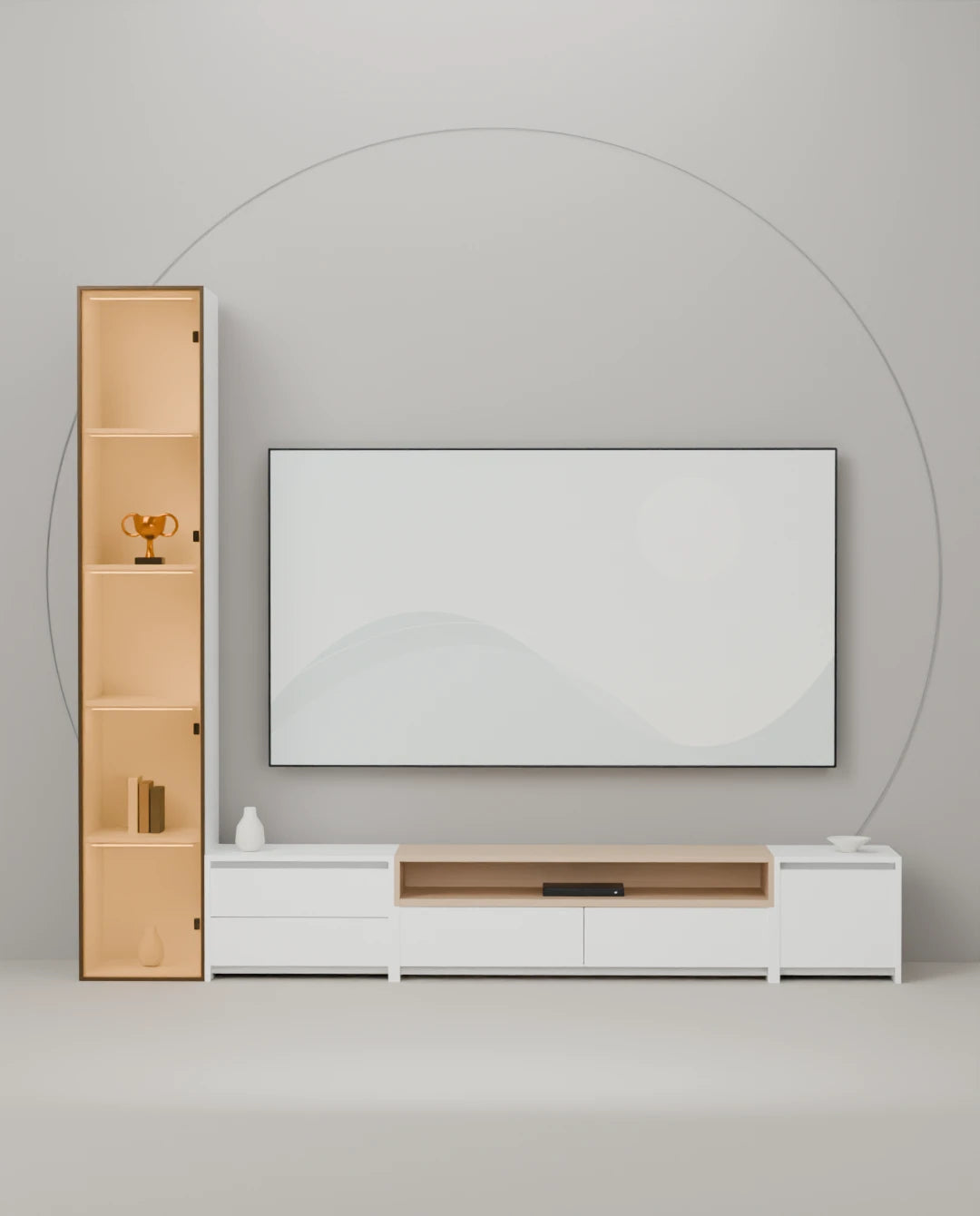 Gold Gallery — 260 cm furniture arrangement