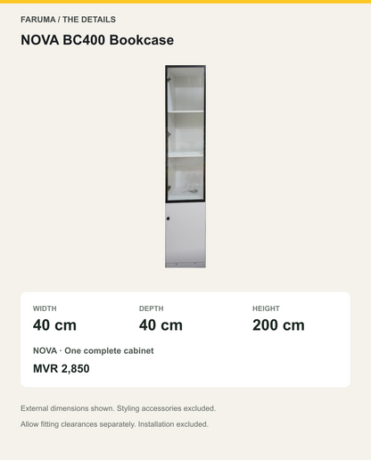 NOVA BC400 Bookcase