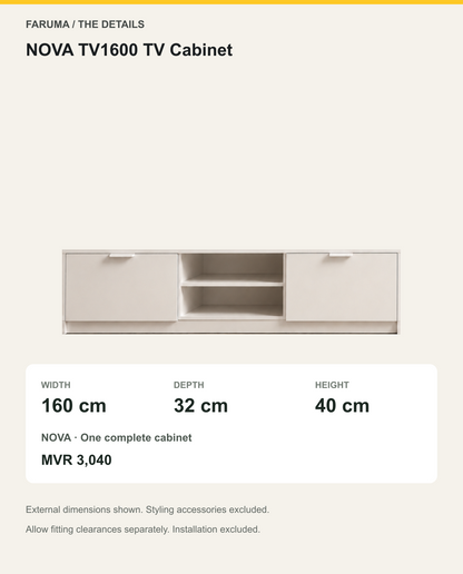 NOVA TV1600 TV Cabinet
