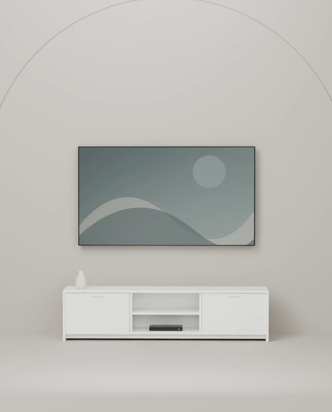 The Minimalist — 160 cm furniture arrangement