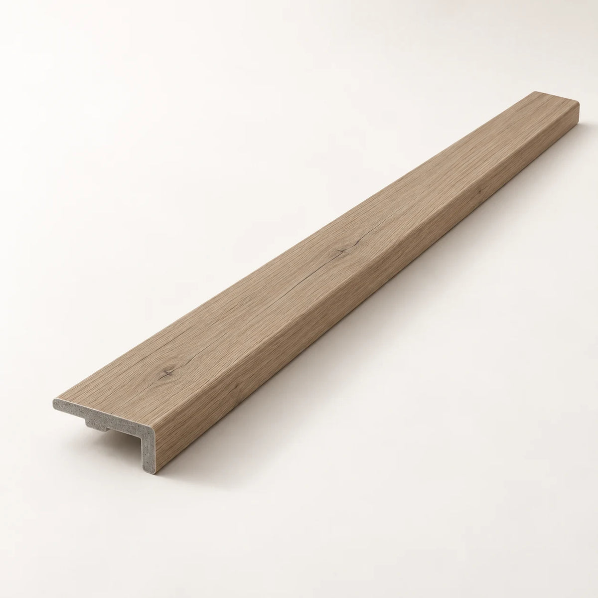 Dune Beige SPC end-cap - product profile visualisation