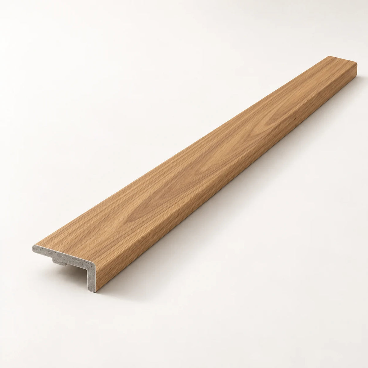 Mangrove Teak SPC end-cap - product profile visualisation