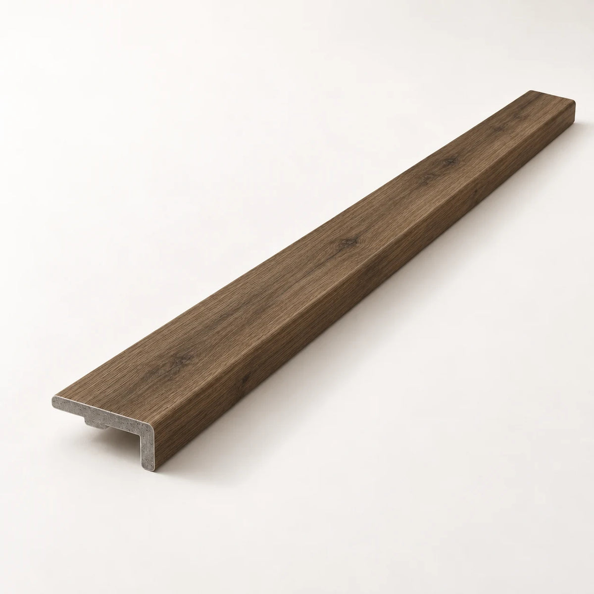 Monsoon Walnut SPC end-cap - product profile visualisation
